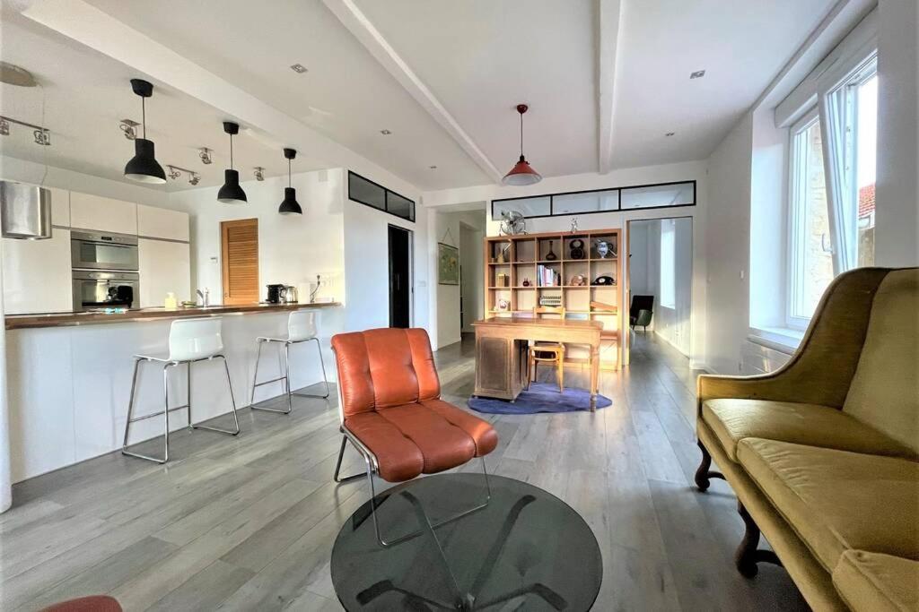 Superbe Loft 100M2 Proche Cathedrale Avec Parking Διαμέρισμα Ρενς Εξωτερικό φωτογραφία