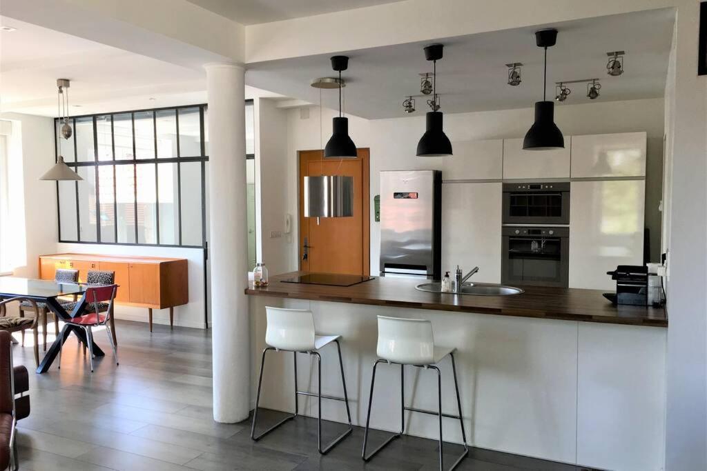 Superbe Loft 100M2 Proche Cathedrale Avec Parking Διαμέρισμα Ρενς Εξωτερικό φωτογραφία