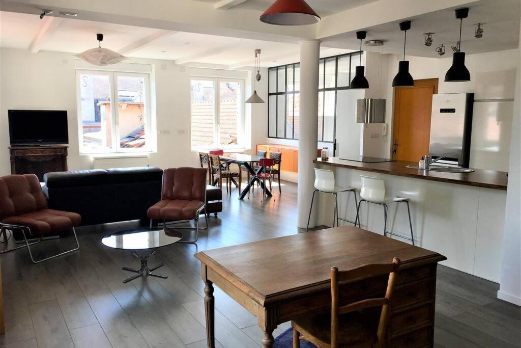 Superbe Loft 100M2 Proche Cathedrale Avec Parking Διαμέρισμα Ρενς Εξωτερικό φωτογραφία